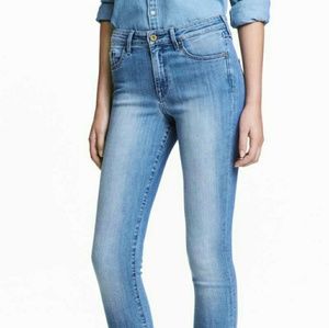 NWT H&M Skinny Regular Jeans - Light Denim